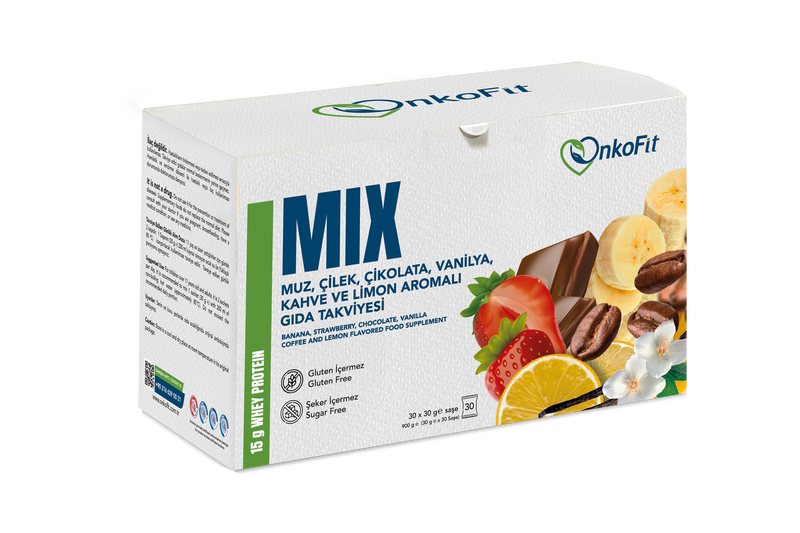 ONKOFİT - ONKOFİT® MİX PROTEİN TAKVİYE EDİCİ GIDA (30 ÖĞÜN)